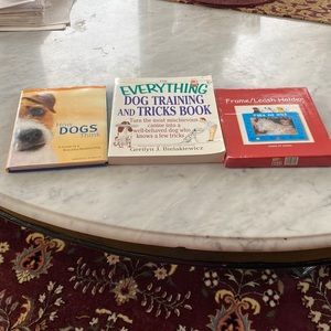 Dog Training Books/ WoodFrame Leash Holder/Mug